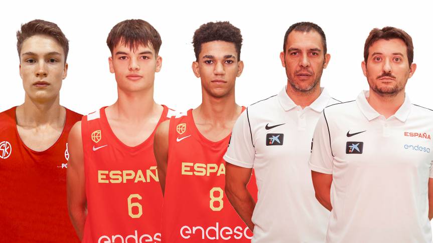 Kemu y Cebolla convocados por Xavi Albert para un Eurobasket U16M donde también estará Kenig
