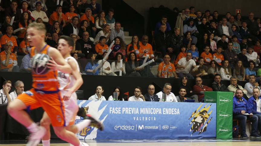 La Fase Prèvia de la Minicopa Endesa, oberta al públic