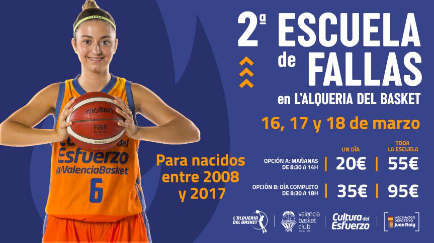 Vuelve la Escuela de Fallas a L’Alqueria del Basket