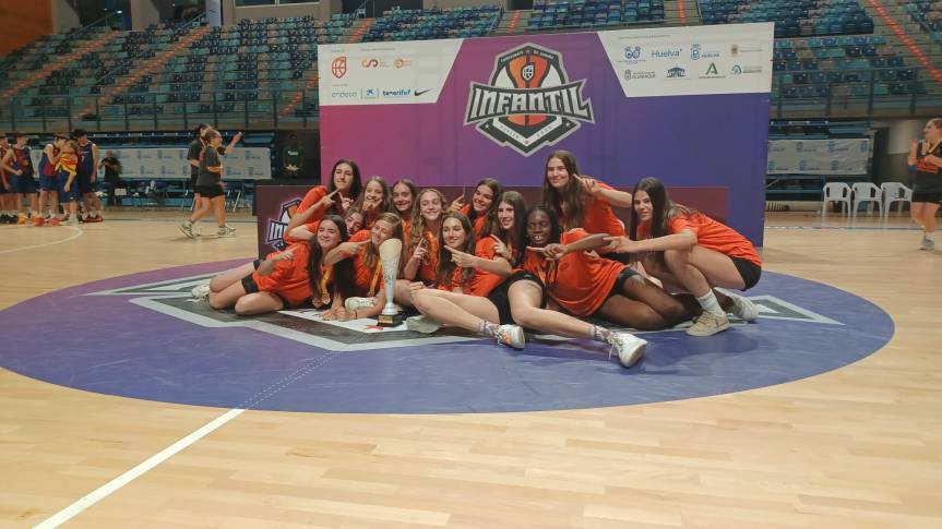 Campiones d'Espanya Infantil Femení per primera vegada!