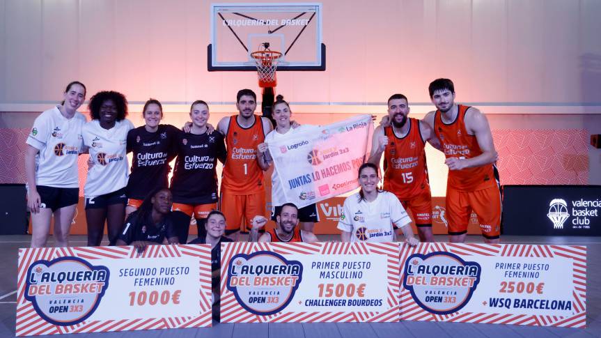 Spectacular atmosphere and high-level play at the closing of the fifth edition of the L'Alqueria Open 3x3