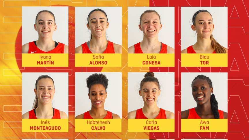 Awa Fam, Inés Monteagudo y Ema Baldo, en las listas para la Copa del Mundo U17F