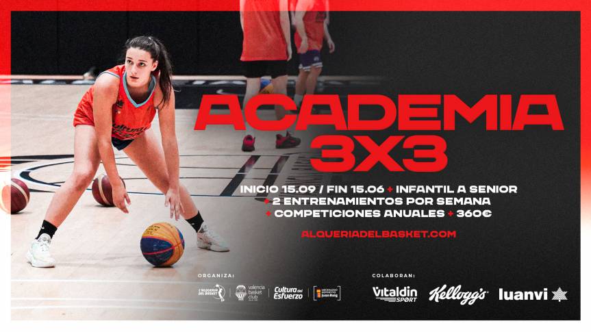 Valencia Basket llança la seua academia 3x3