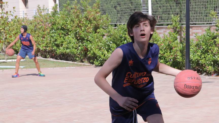 The Valencia Basket Youth teams work in different parts of the city