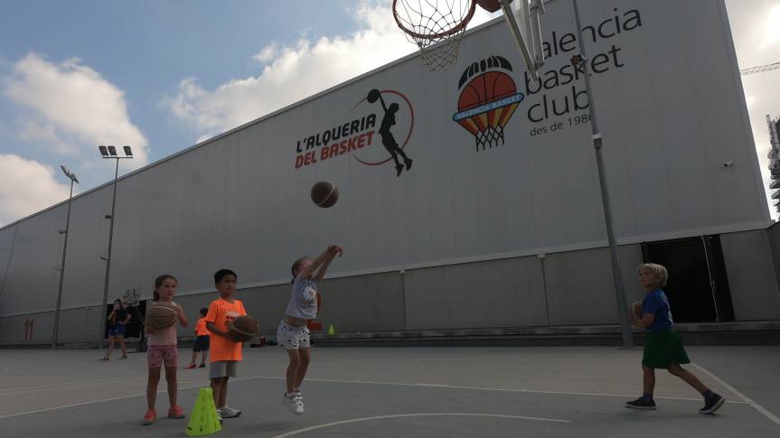 Valencia Basket's Summer Camps and Schools are once again a success