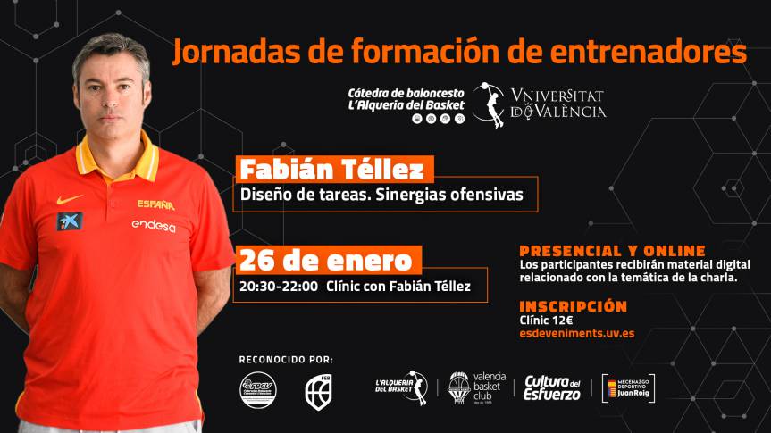 Nova jornada de formació d'entrenadors amb Fabián Téllez