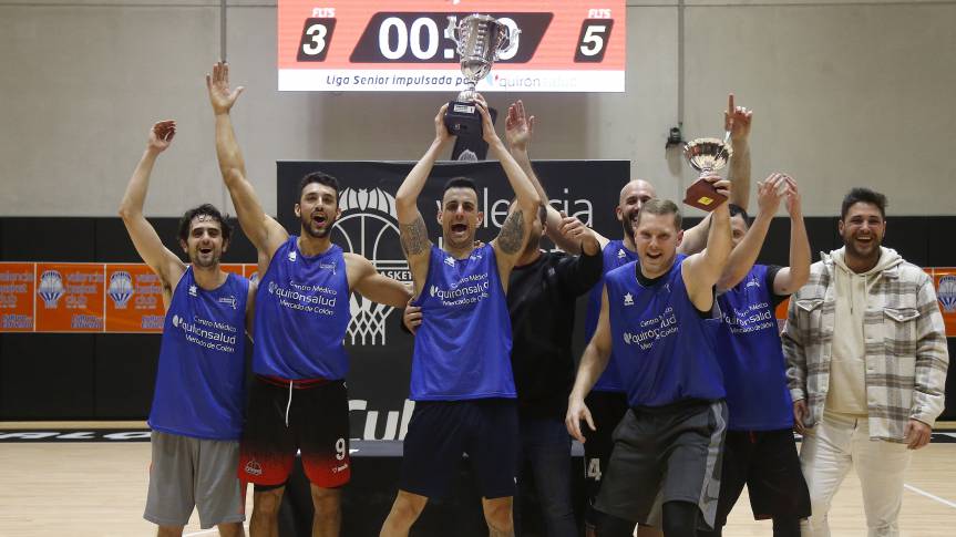 Las Copas Oro y Plata masculinas de la Liga Senior coronan a sus campeones