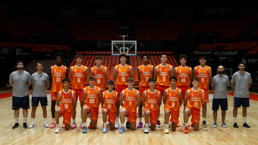 Valencia Basket arranca la nueva ‘Liga U’ con su equipo filial masculino