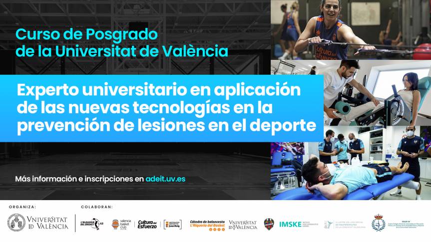 Valencia Basket, Levante UD e IMSKE ponen su experiencia al servicio del nuevo Curso de Postgrado de la UV