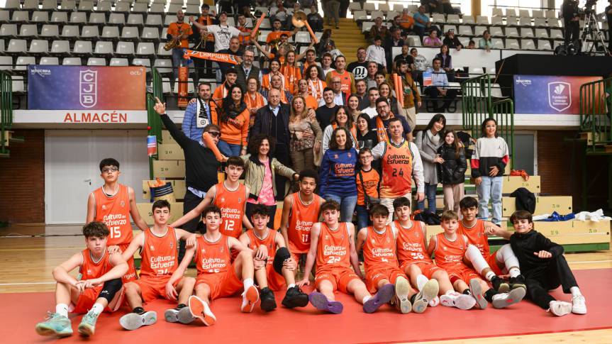 Valencia Basket finaliza la Minicopa Endesa en cuarta posición (104-59)