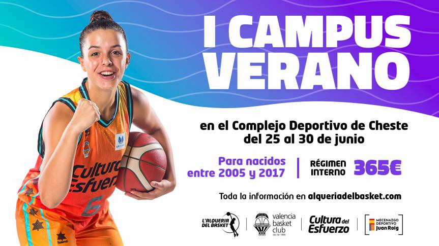Valencia Basket estrena el primer Campus d'Estiu a Xest