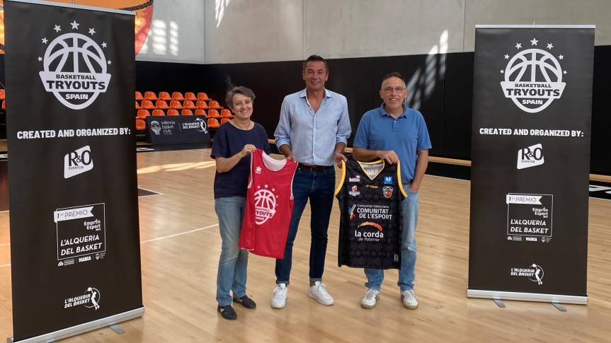 The second edition of the Basketball Tryouts Spain arrives at L'Alqueria del Basket