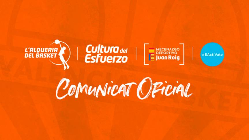 Valencia Basket Cup official statement