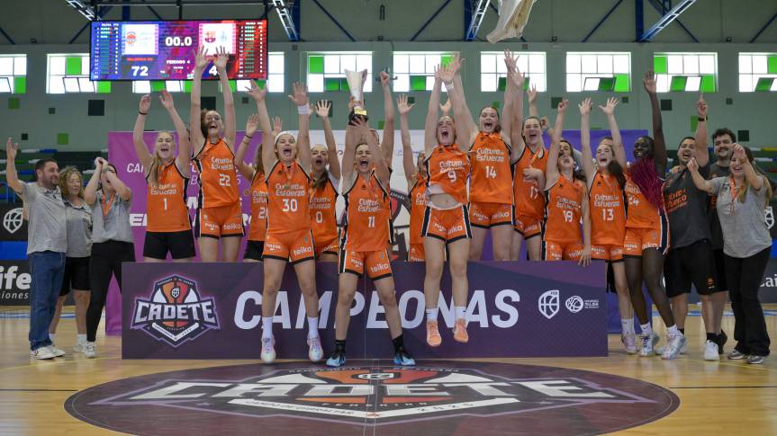 Valencia Basket lifts its third Spanish U16 Women's Championship