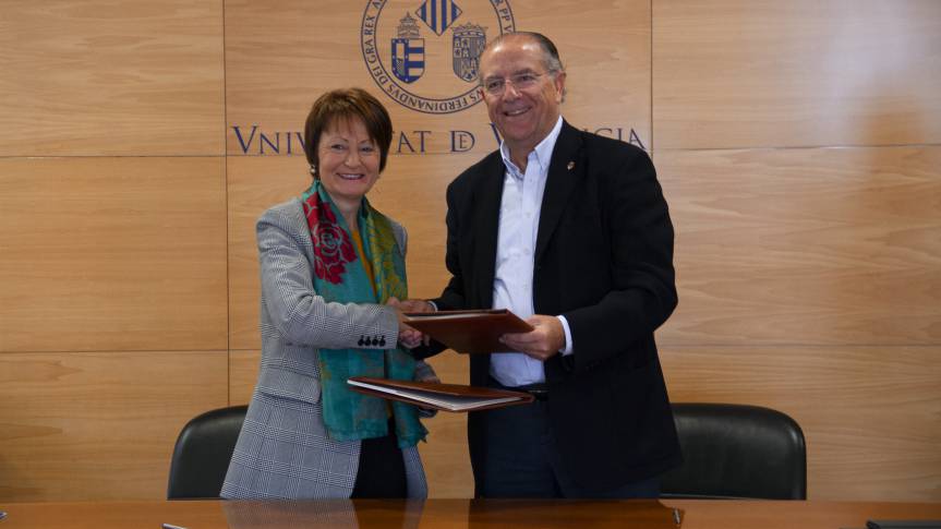 L’Alqueria del Basket i la Universitat de València signen la primera cátedra de bàsquet