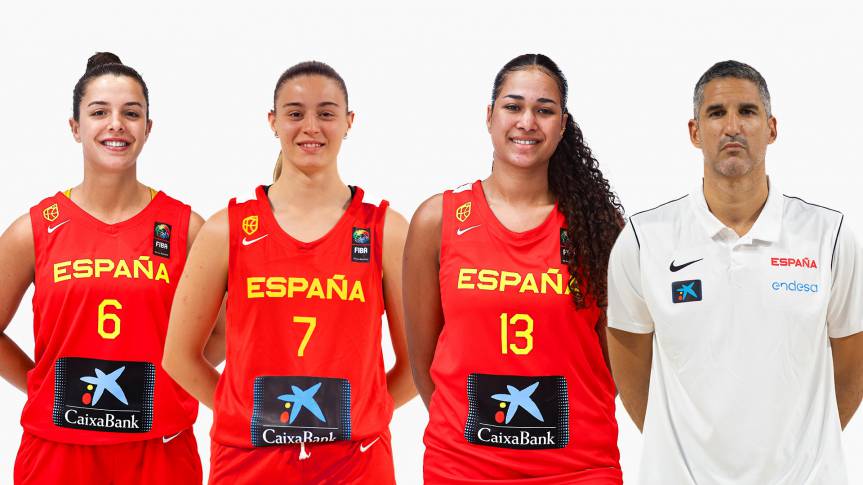 Contell, Djiu Morro y Buenavida convocadas por Rubén Burgos para el Eurobasket U20F