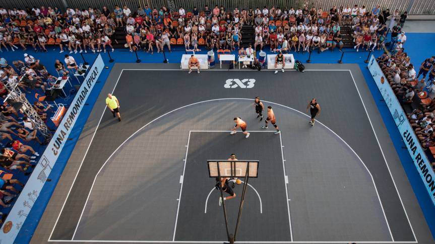 Ya está aquí el espectáculo con L’Alqueria del Basket Open 3x3