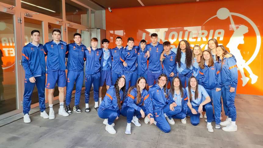 Valencia Basket's U18 A teams, to the Spanish Championship in Huelva