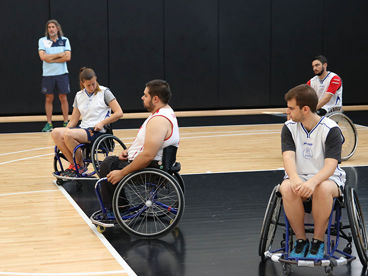The Wheelchair Basketball King's Cup is presented tomorrow