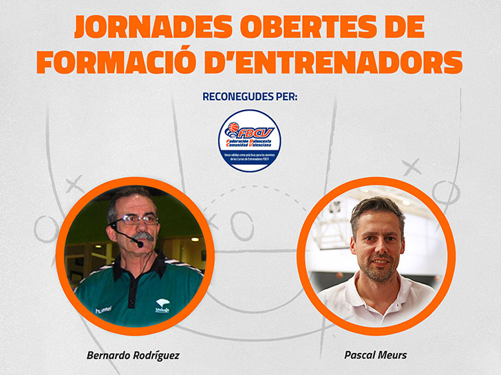 Bernardo Rodríguez y Pascal Meurs estarán en la tercera jornada abierta de formación para entrenadores