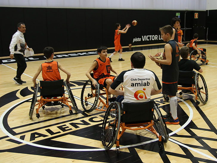 L'Alqueria del Basket, a venue with experience in wheelchair basketball