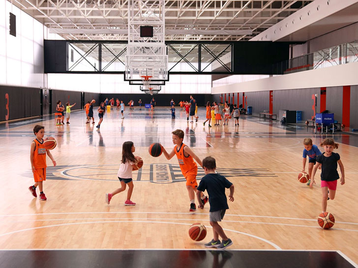 The Valencia Basket Summer School starts its activity