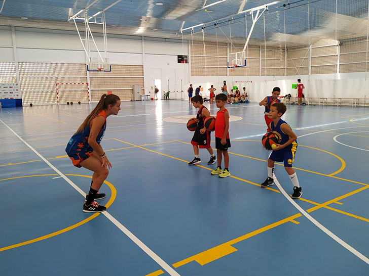 The first edition of the 'Campus Ciudad de Ibiza' of Valencia Basket ends with great success