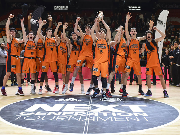 Valencia Basket wins the Adidas Next Generation Tournament