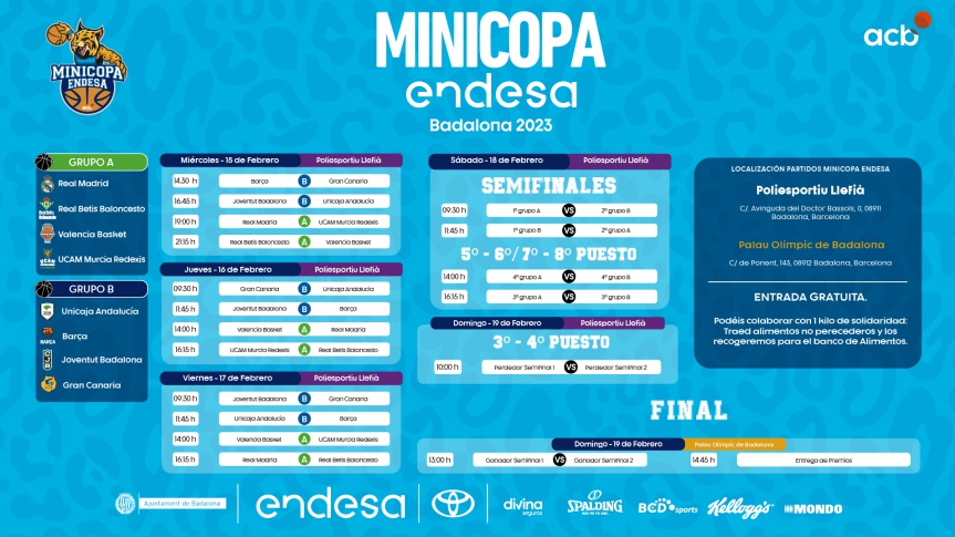 Valencia Basket already knows its way in the Minicopa Endesa