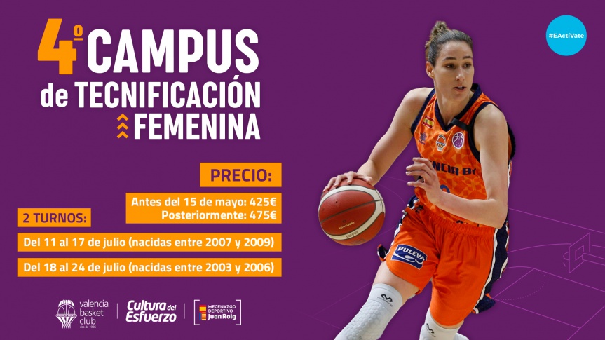 El Campus de Tecnificació Femenina torna amb la seua 4a edició