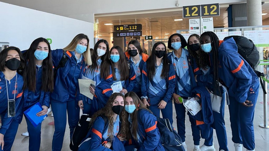 U16 women's team travels to Greece to combat violence against women 