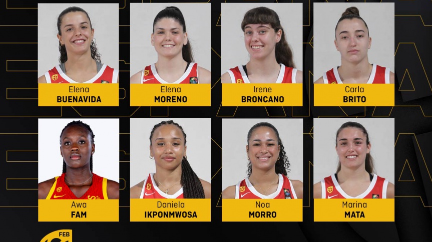 Cinco jugadoras taronja en la lista de Rubén Burgos y Roberto Hernández para el Europeo U20F