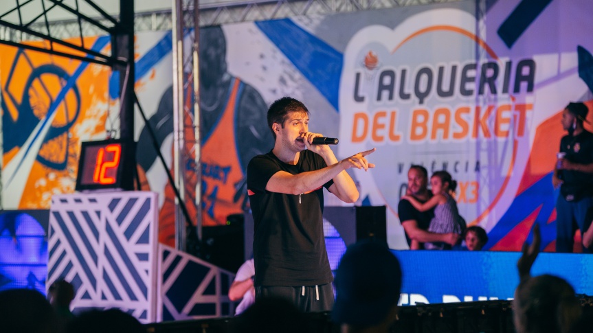 The 3x3 tournament in L'Alqueria will feature a high-level rap battle