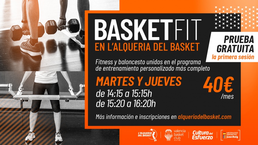 Ven a conocer la actividad que une fitness y baloncesto en L’Alqueria
