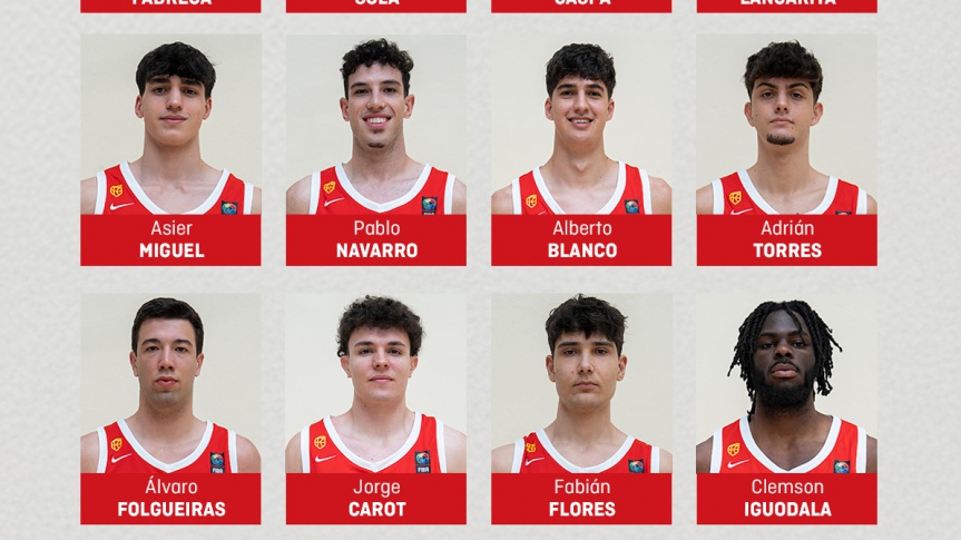 Jorge Carot, convocat per a l'Eurobasket U20M de Grècia