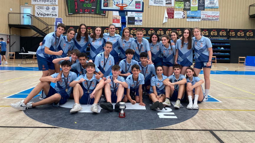 Valencia Basket's U14 men's team wins bronze at the Spanish Championship