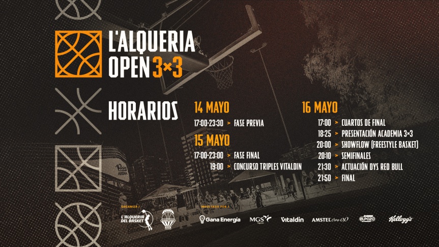 L’Alqueria del Basket Open 3x3 kicks off its sixth edition with top-level action and entertainment