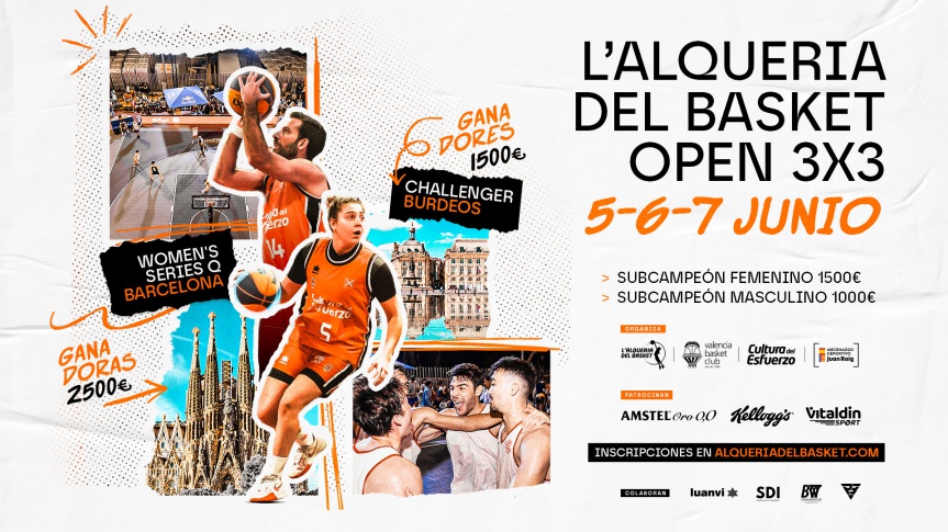 L'Alqueria del Basket Open 3x3 celebrates its 5th Anniversary