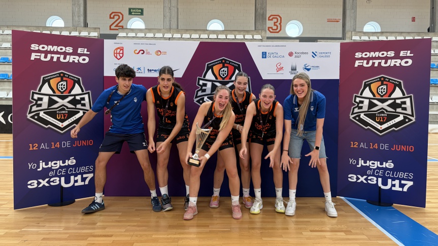 U18 Women’s 3x3 Team Finishes as U17 Spanish Championship Runner-Up