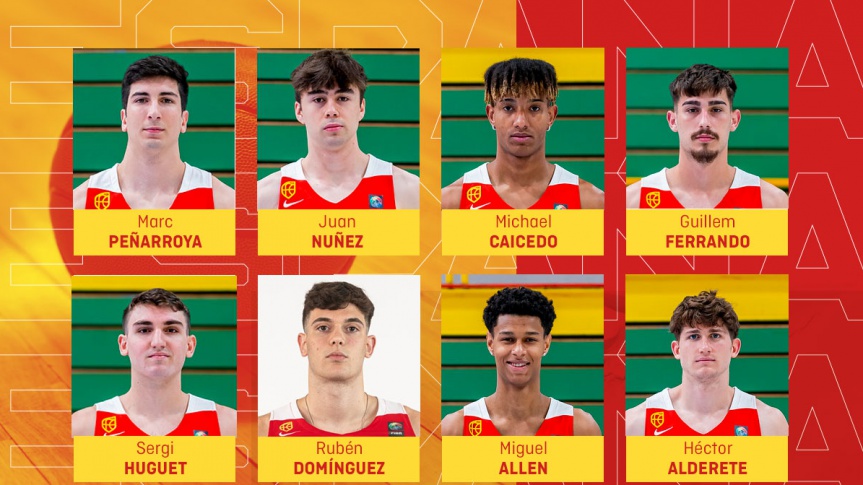 Millán Jiménez i Guillem Ferrando, en la llista per a l'Europeu U20M