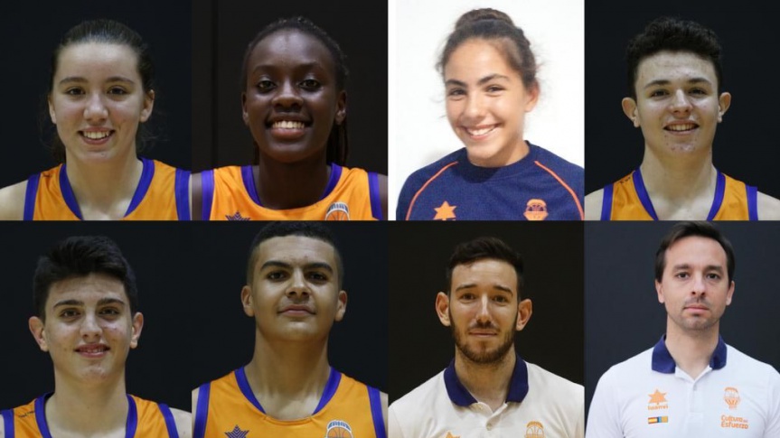 Awa Fam, Julia Sarrió, Alba Caballero, Jorge Carot, Alan Escobar y Daniel Salvador, convocados con España sub14