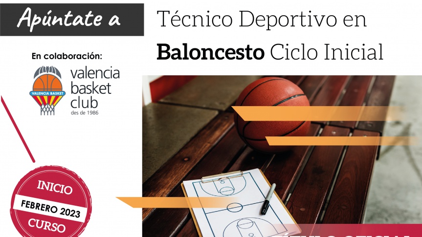 Nuevo curso de técnico deportivo en baloncesto nivel 1 con Mas Camarena