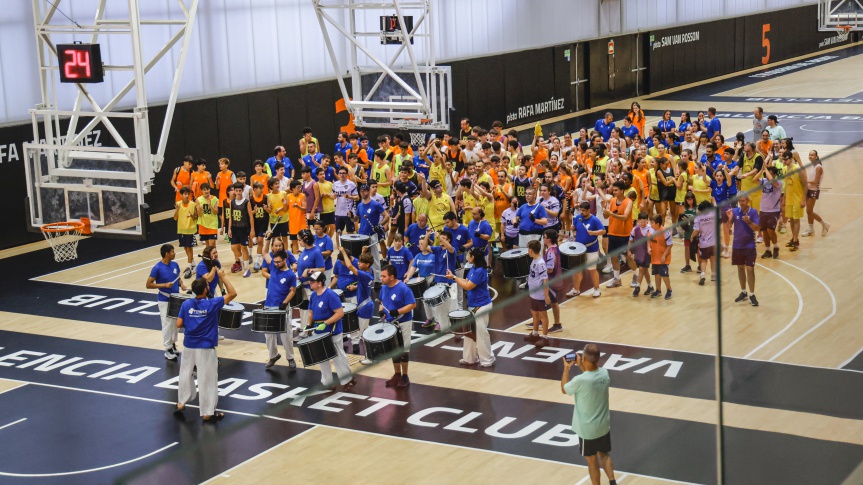 L’Alqueria del Basket brings another edition of “Training with Referents” to a close with a great final celebration