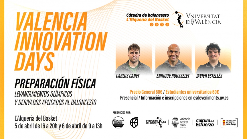Valencia Innovation Days centra la atención en la preparación física 