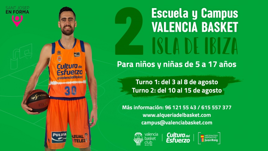 2nd Ibiza's Island Camp and School of Valencia Basket