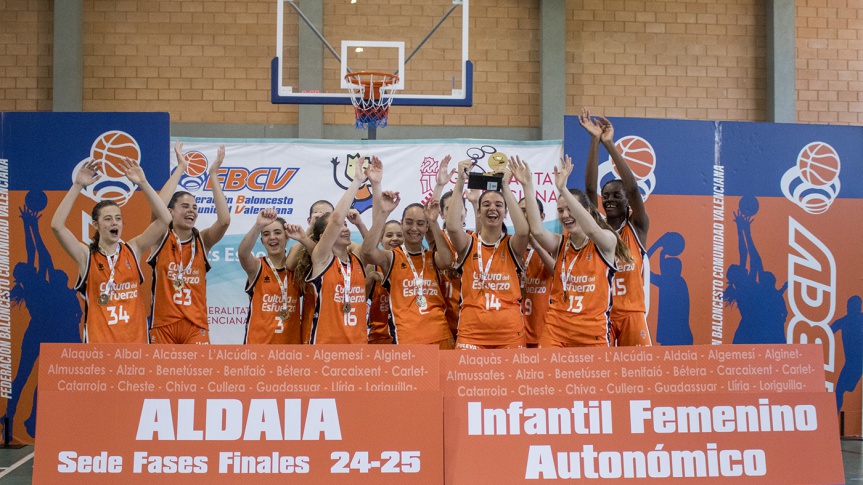 L'infantil femení de Valencia Basket es proclama campió autonòmic