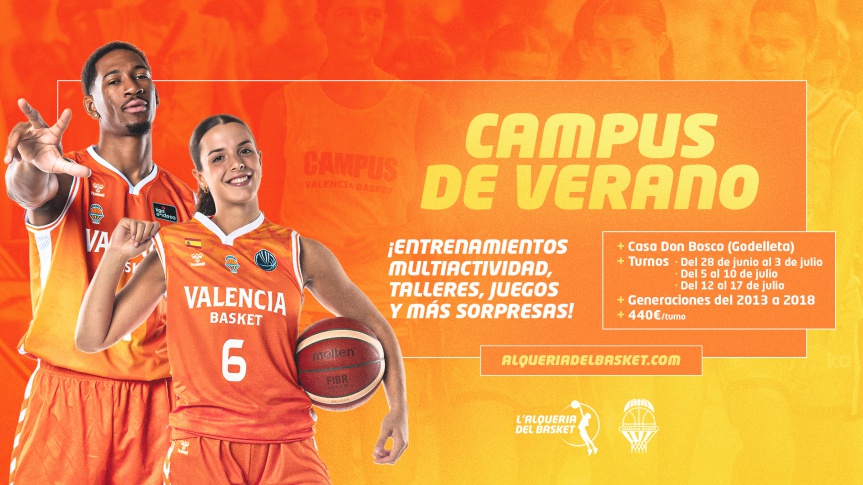 Basketball, socialising and adventure in the heart of nature at the Valencia Basket Summer Camp