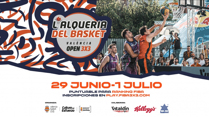 Regresa el espectáculo con L’Alqueria del Basket Open 3x3