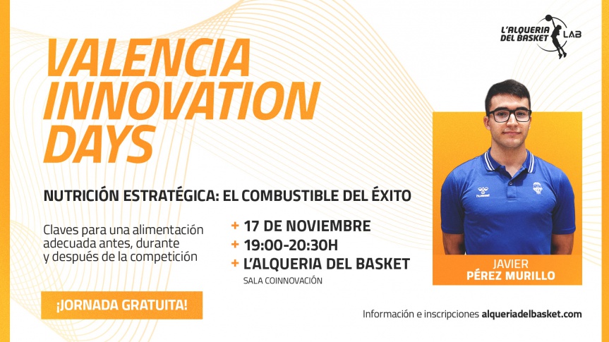 Valencia Basket is organizing a free workshop on sports nutrition for families and athletes