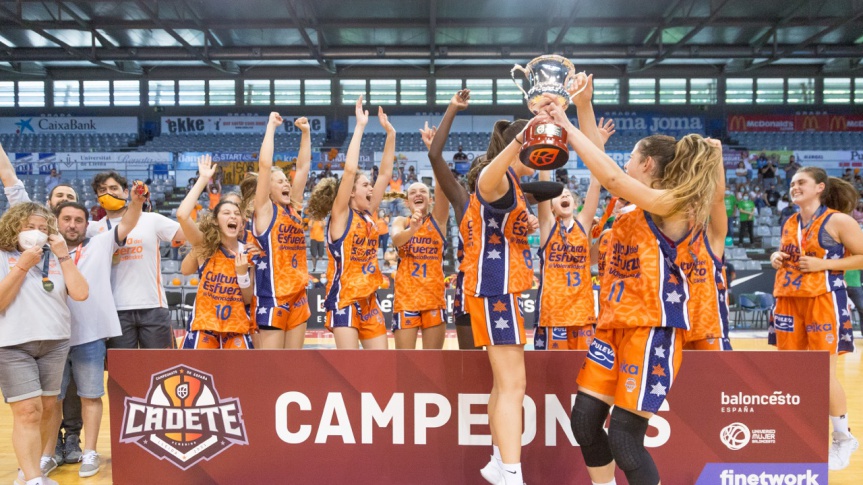 Valencia Basket aconsegueix el primer títol del Campionat d'Espanya de la seua història